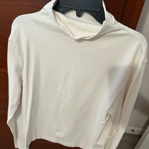 Mock neck layering top